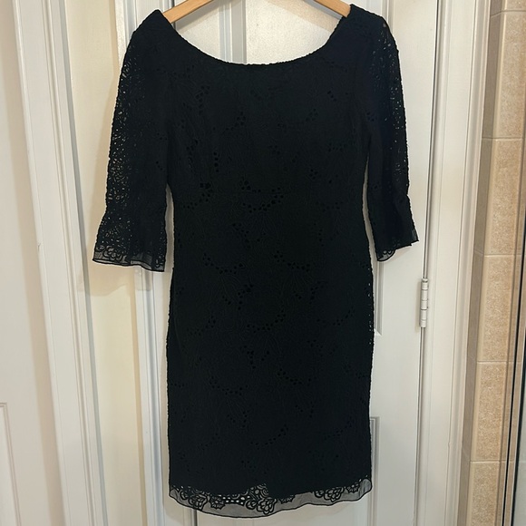 Dress Designer By Lilly Pulitzer In Black, Size: M main image 1